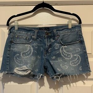 Lucky Brand Distressed Jean shorts, size 28/6, GUC